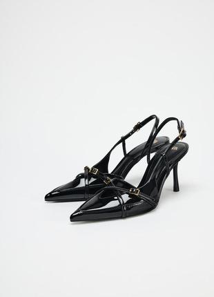 Туфли на каблуке zara