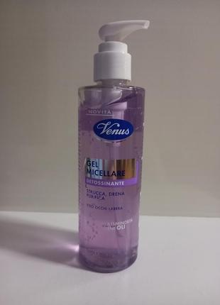 Venus detoxing micellar gel мицеллярный гель для снятия макияжа 200мл