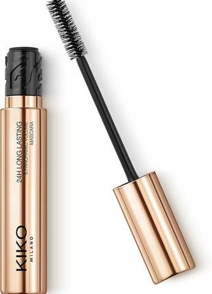 Тушь для ресниц kiko milano 24h long lasting & panoramic volume mascara
