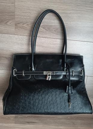 Кожаная сумка hermes