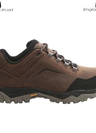 Ботинки мужские кожаные karrimor cascade low из англии - трекинговые тактические vibram