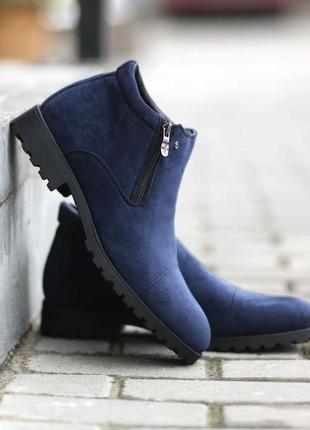 🖍обувь без бренда❄️  boots navy ufo