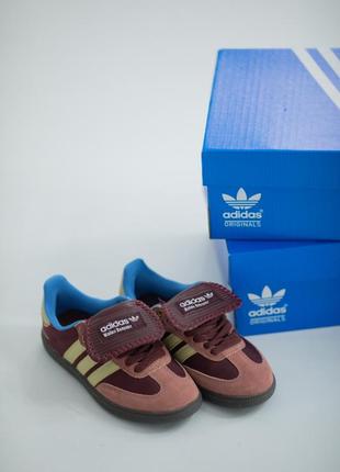 Кеди, кросівки adidas samba nylon wales bonner fox brown