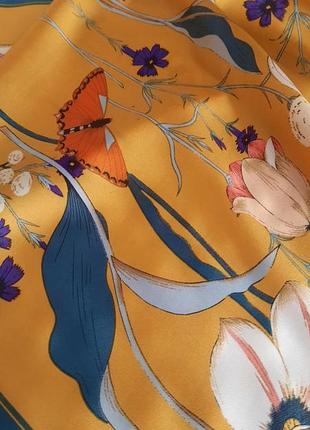 Яркий платок, полиэстер 7