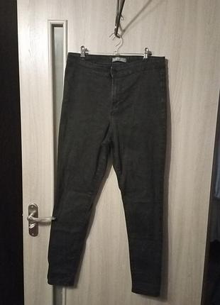 Завышенные джинсы скинни высокая посадка denim co
