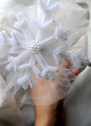 Обруч венчик с цветами