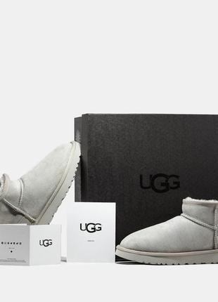 Світні уггі угги ugg classic ultra mini натуральні