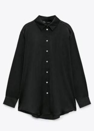 Сорочка жіноча zara,шифонова сорочка zara