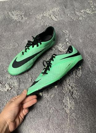 Бутсы nike nib hypervenom металлические шипы 44.5