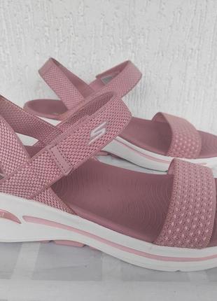 Суперлегкие,текстильние босоножки sketchers arch fit р.42-42.5