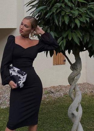 Женское платье миди