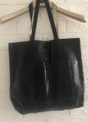 Сумка кожаная camomilla