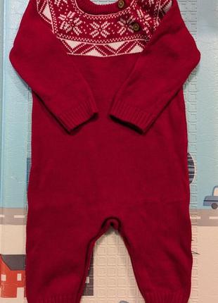 Новогодний/режущий ромпер