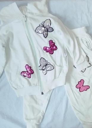 Костюм + боди на девочку