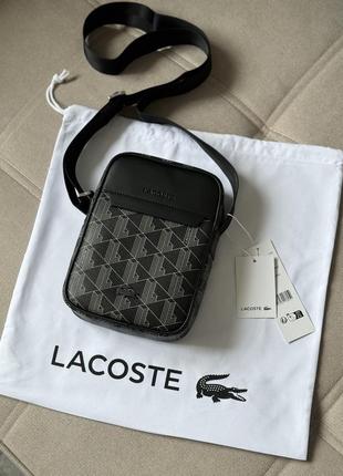 el producto Lacoste G80 Og Leather Textile 175255104 Lacoste the blend monogram shoulder bag 3550