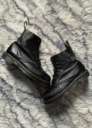 Черевики боти dr martens croco