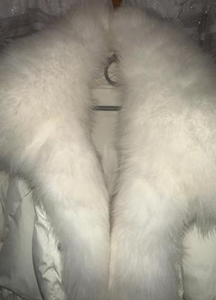 Пуховик зимний с натуральным мехом