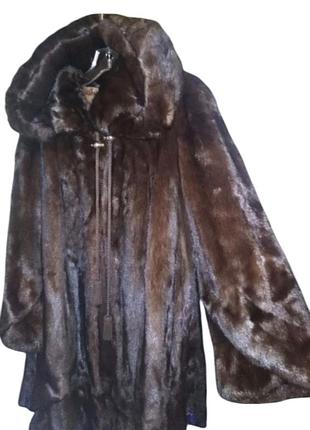 Шуба messina. saga mink
