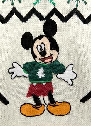 Стильний светр вільного крою zara з лімітованої  колекції mickey mouse ©disney , оригінал7 фото