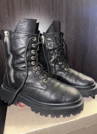 Шкіряні черевики 39,5 розмір