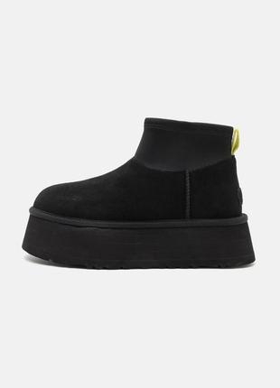 Classic mini dipper boot blk 36-41