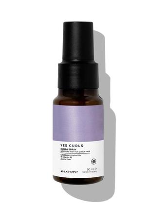 Увлажняющий спрей для кудрявых волос elgon yes curls hydra spray