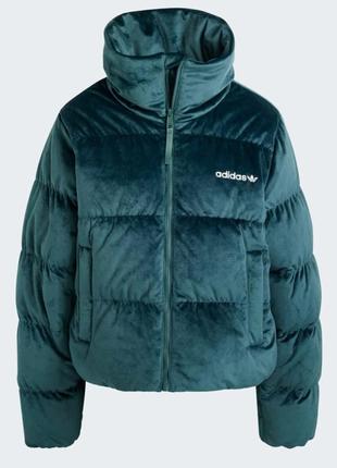 Женский пуховик adidas regen velvet