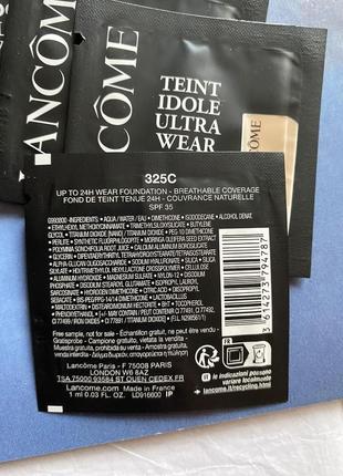 Пробники тонального крему lancome teint ifole ultra wear 325 c3 фото