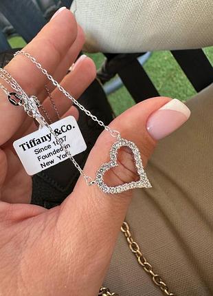 Серебряная подвеска люкс бренд серебро 925 пробы