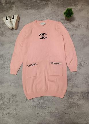 Свитер платье chanel