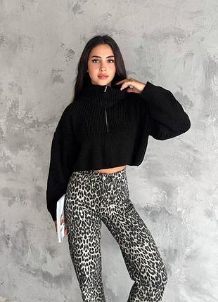 Оригинальный свитер из плотного трикотажного полотна &lt;unk&gt; 7102