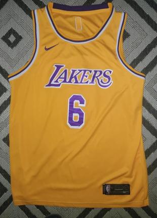 Майка баскетбольная los angeles lakers james