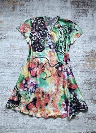 Елегантний халатик зі штучного шовку, 48-50-52, гіпоалергенний поліестер