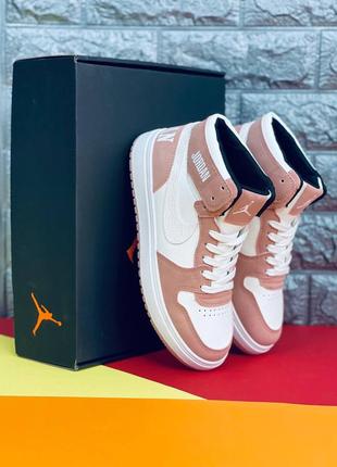 Женские высокие кроссовки jordan