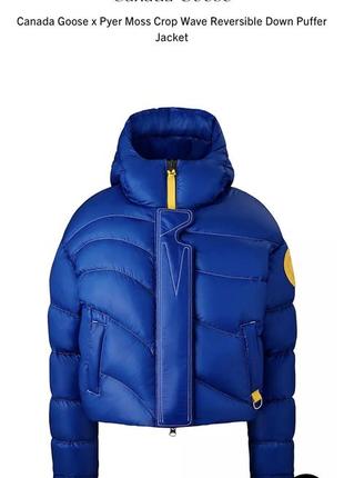 Пуховик canada goose  pyer moss