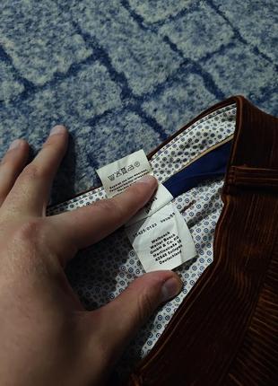 Брюки мужские вельветовые плотные немецкие walbusch l-xl