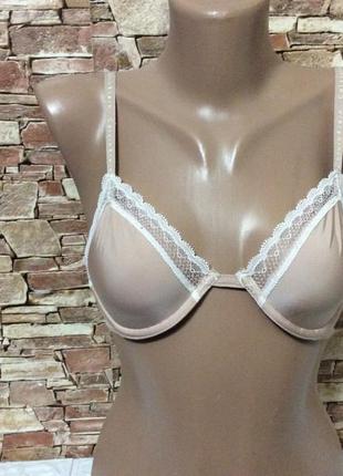 Бюстгальтер р.70b микрофибра без поролона лиф на косточках