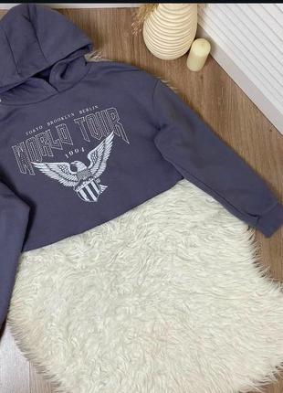 Худи укороченное