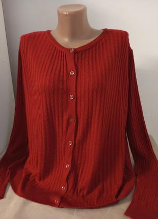 Вискозная кофта на пуговицах 4