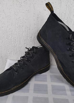 Ботинки замшевие демисезонние  dr. martens р.42-43