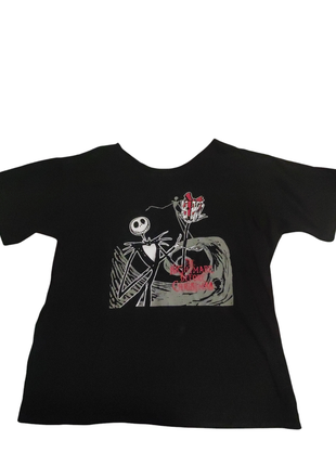 Футболка jack skellington/sally/джек скеллінгтон/ жах перед різдвом/тім бертон halloween the nightmare before christmas tim burton alt goth