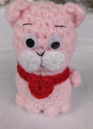 Мягкая игрушка котик.