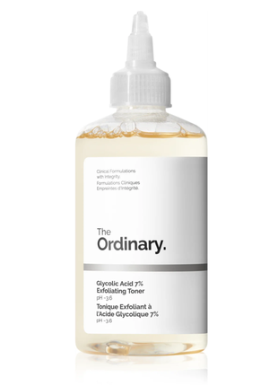 The ordinary glycolic acid 7% exfoliating toner очищуючий тонік-ексфоліант, 240 мл