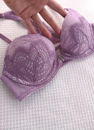 Бюстгальтер с передней застежкой из пуш-ап victoria’s secret оригинал 70в