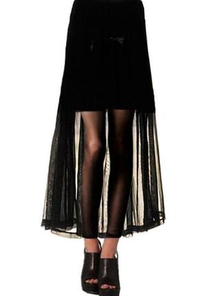 Довга спідниця з шифоном h&m