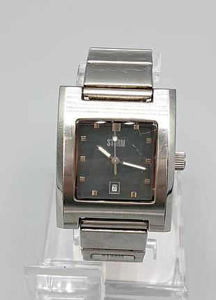 Мужские женские редкие ретро-коллекционные часы square storm vylen s/steel bracelet