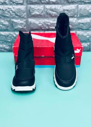 Женские зимние сапоги puma / дутики пума / +5° -21°6 фото