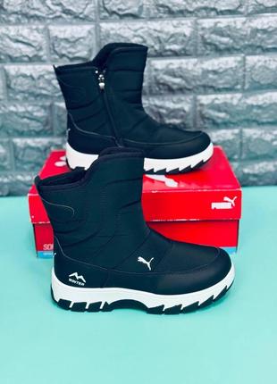 Женские зимние сапоги puma / дутики пума / +5° -21°7 фото