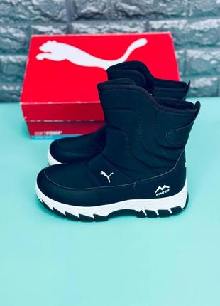 Женские зимние сапоги puma / дутики пума / +5° -21°5 фото