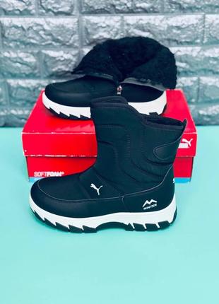 Женские зимние сапоги puma / дутики пума / +5° -21°